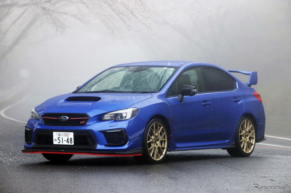 スバルWRX STI EJ20ファイナルエディション《撮影 小林岳夫》
