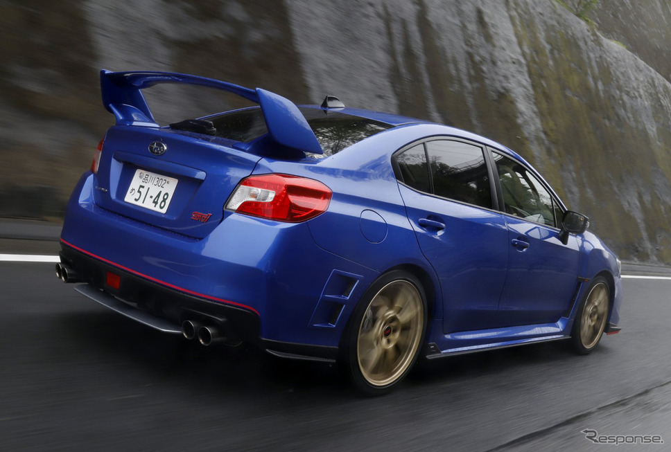 スバルWRX STI EJ20ファイナルエディション《撮影 小林岳夫》