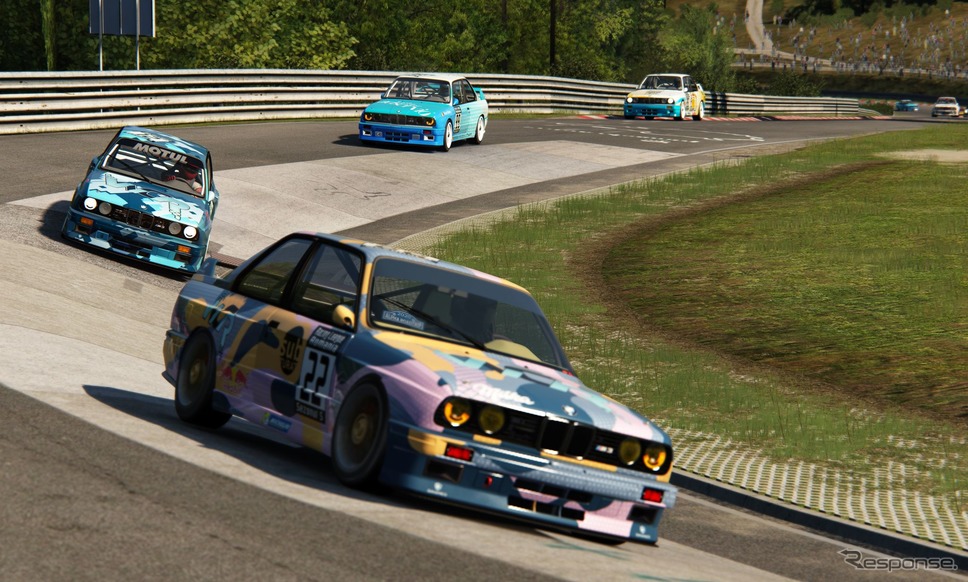 初代 BMW M3 DTM のバーチャルレース《photo by BMW》