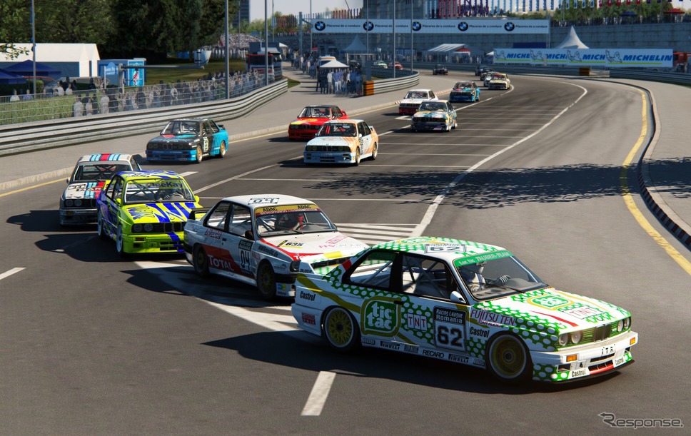 初代 BMW M3 DTM のバーチャルレース《photo by BMW》