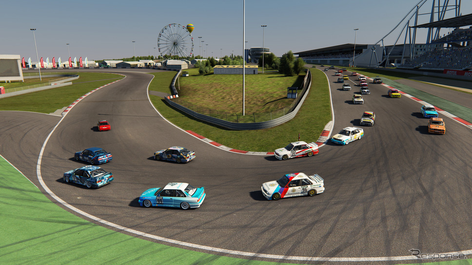 初代 BMW M3 DTM のバーチャルレース《photo by BMW》