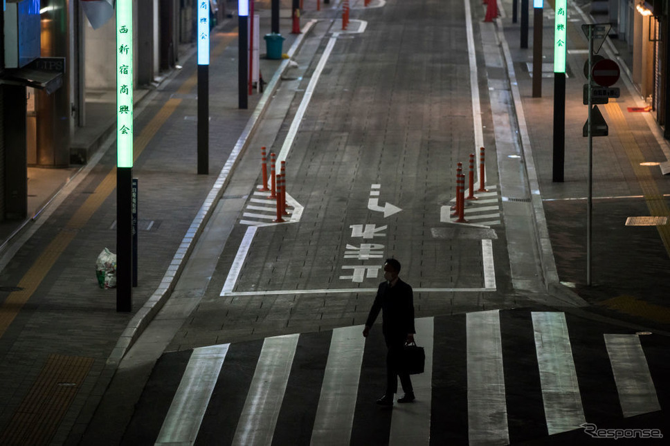 4月8日、東京新宿《photo (c) Getty Images》