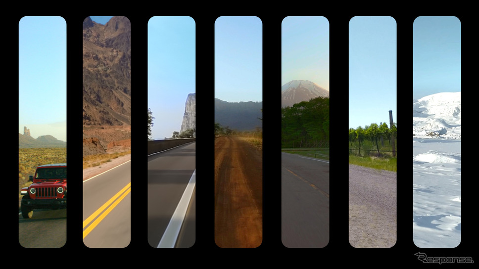 ジープの「Stay Off the Road」の映像《photo by JEEP》