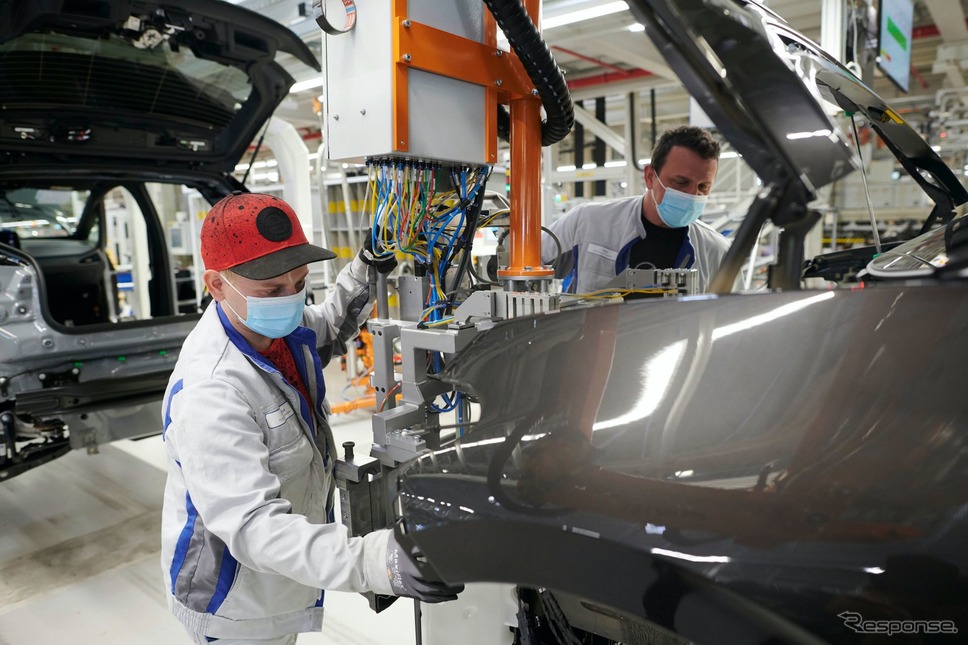 新世代EVのID.3の生産を再開したVWのドイツ・ツヴィッカウ工場《photo by VW》