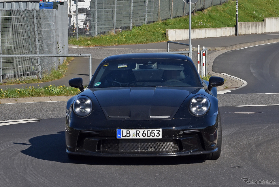 ポルシェ 911 GT3 ツーリング 開発車両(スクープ写真)《APOLLO NEWS SERVICE》
