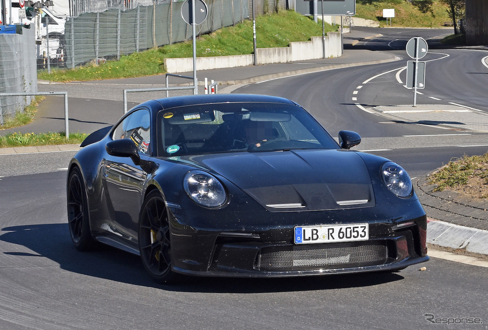 ポルシェ 911 GT3 ツーリング 開発車両(スクープ写真)《APOLLO NEWS SERVICE》