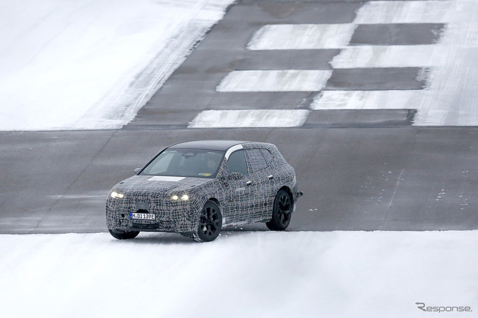 BMW iNEXT 市販型プロトタイプ(スクープ写真)《APOLLO NEWS SERVICE》