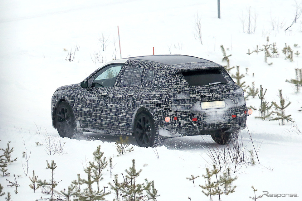 BMW iNEXT 市販型プロトタイプ(スクープ写真)《APOLLO NEWS SERVICE》
