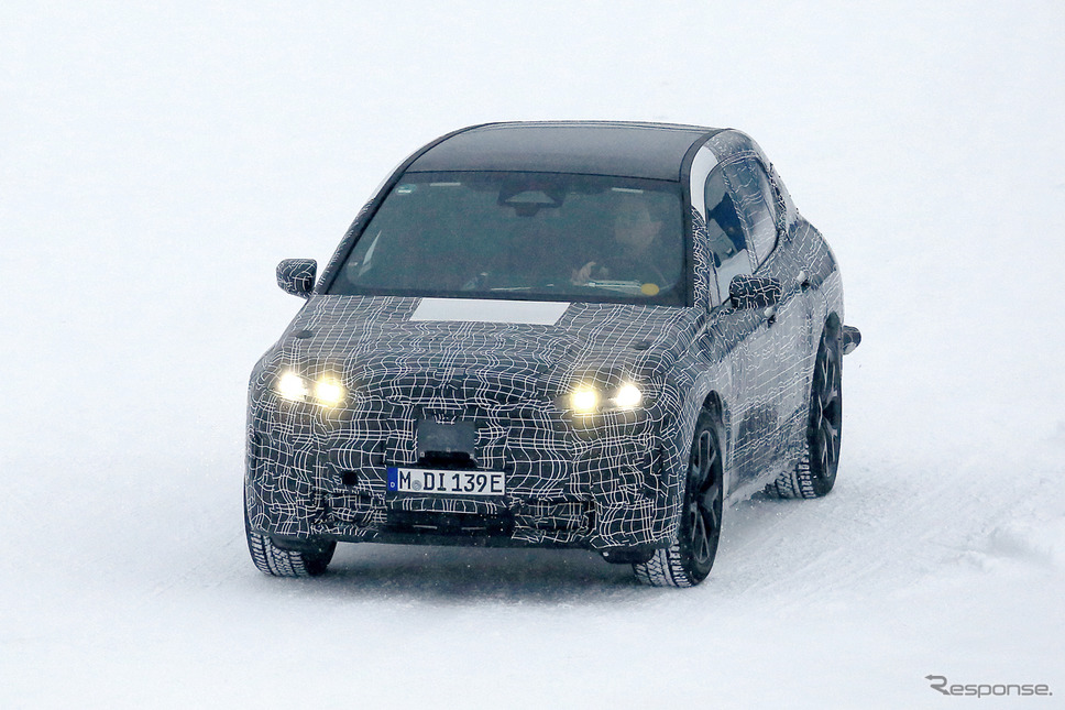 BMW iNEXT 市販型プロトタイプ(スクープ写真)《APOLLO NEWS SERVICE》