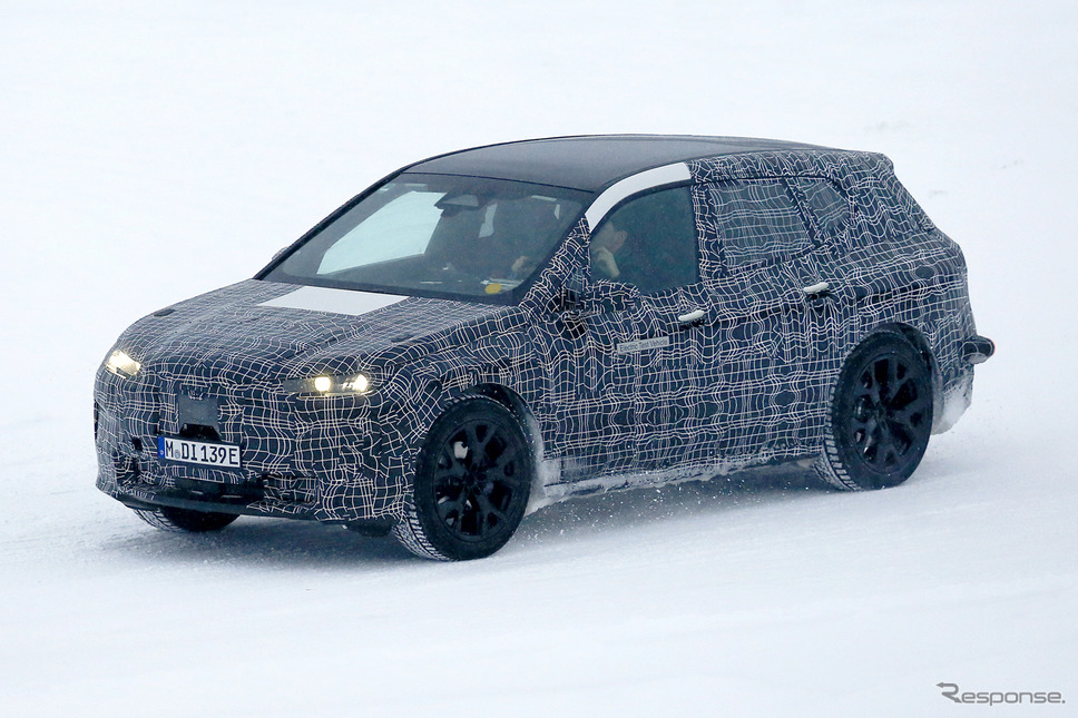 BMW iNEXT 市販型プロトタイプ(スクープ写真)《APOLLO NEWS SERVICE》