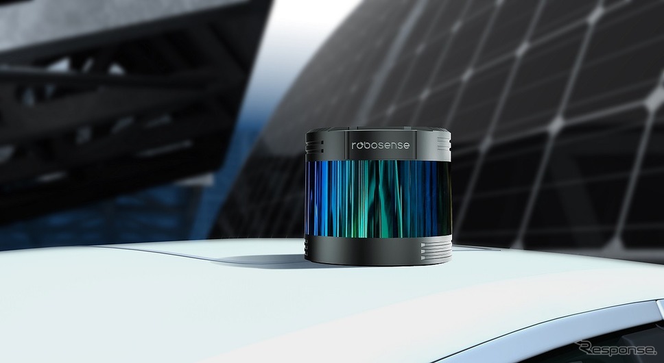 超高精細128レイヤー3D-LiDAR RS-Ruby《画像:ZMP》