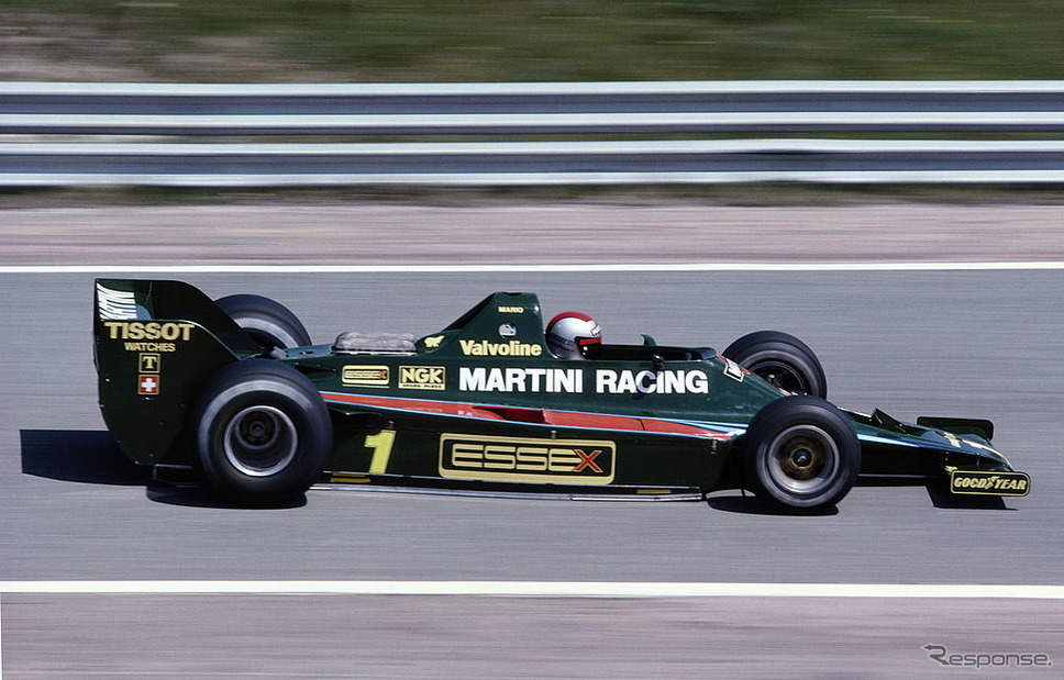 写真は1979年のタイプ80、ドライバーはマリオ・アンドレッティ。《photo (C) Getty Images》