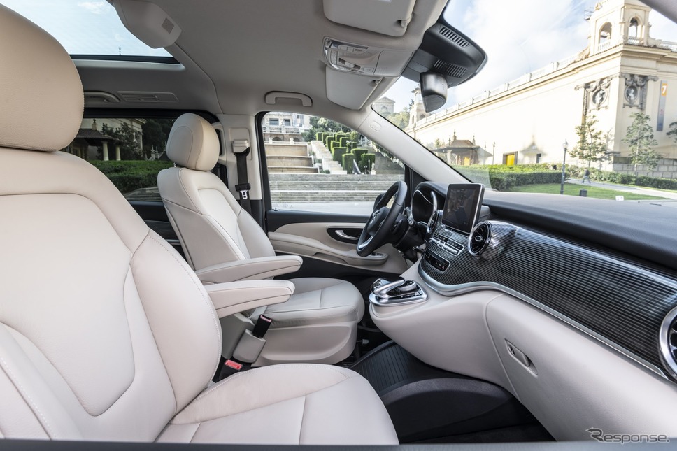 メルセデスベンツ V220(写真は欧州仕様)《画像 メルセデスベンツ》