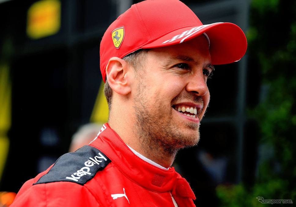 セバスチャン・ベッテル(2020年3月、中止となったオーストラリアGPにて)《写真提供 Ferrari》