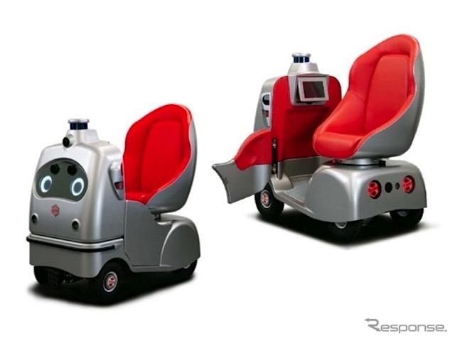一人乗り用自動運転ロボット「ラクロ」