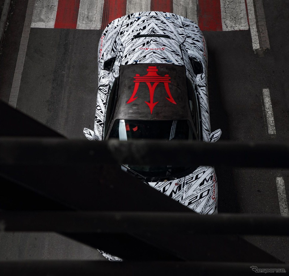 マセラティ MC20 の最新プロトタイプ《photo by Maserati》