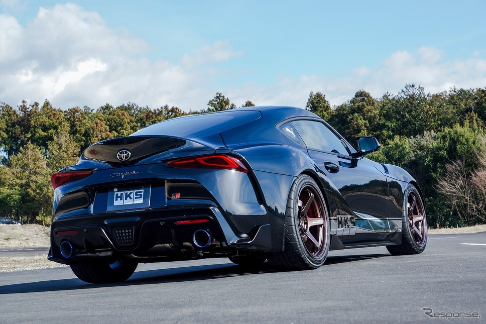HKS GRスープラ用スーパーターボマフラー《画像:HKS》