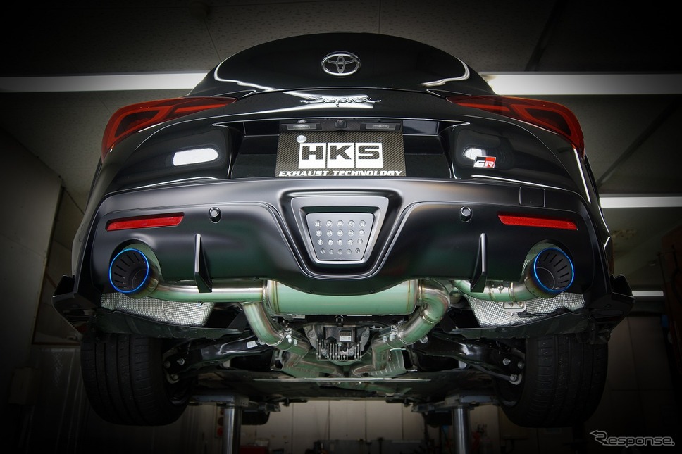 HKS GRスープラ用スーパーターボマフラー《画像:HKS》