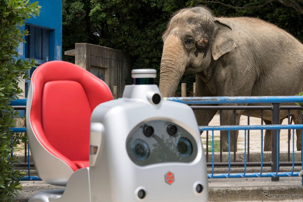 千葉市動物公園内を走るラクロ。《photo (c) Getty Images》