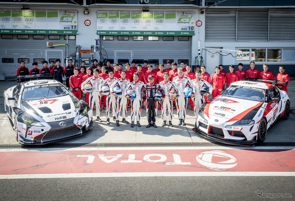 2019年のニュルブルクリンク24時間レース《写真提供 TOYOTA》