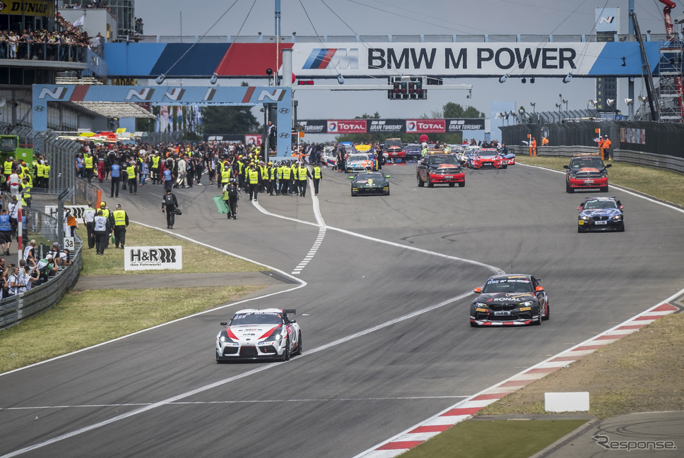 2019年のニュルブルクリンク24時間レース《写真提供 TOYOTA》