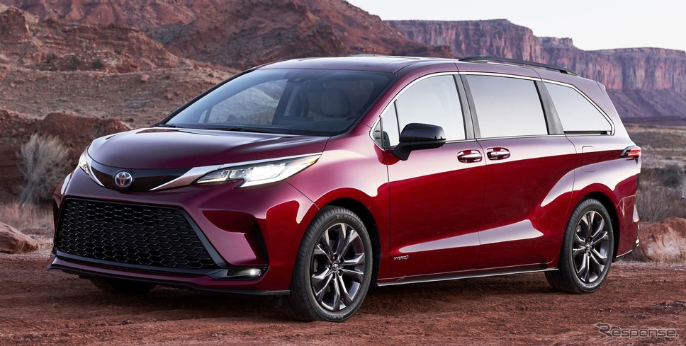 トヨタ・シエナ 新型の XSE《photo by Toyota》