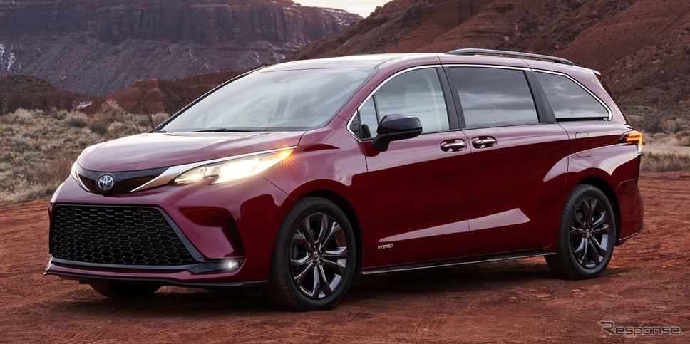 トヨタ・シエナ 新型の XSE《photo by Toyota》
