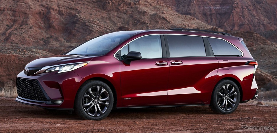 トヨタ・シエナ 新型の XSE《photo by Toyota》