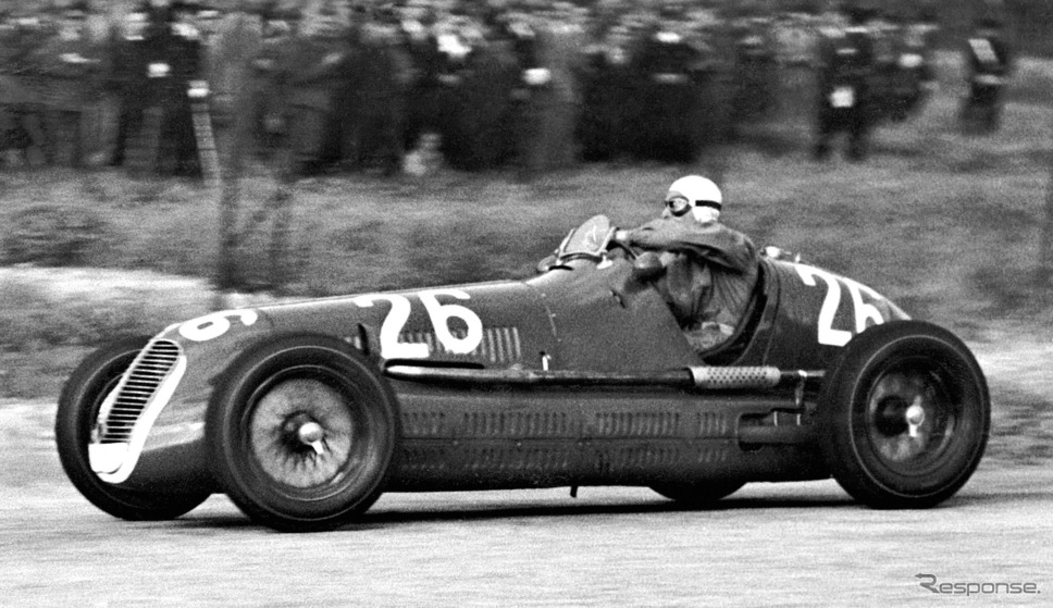 1940年のタルガ・フローリオを制したマセラティ Tipo 4CL《photo by Maserati》
