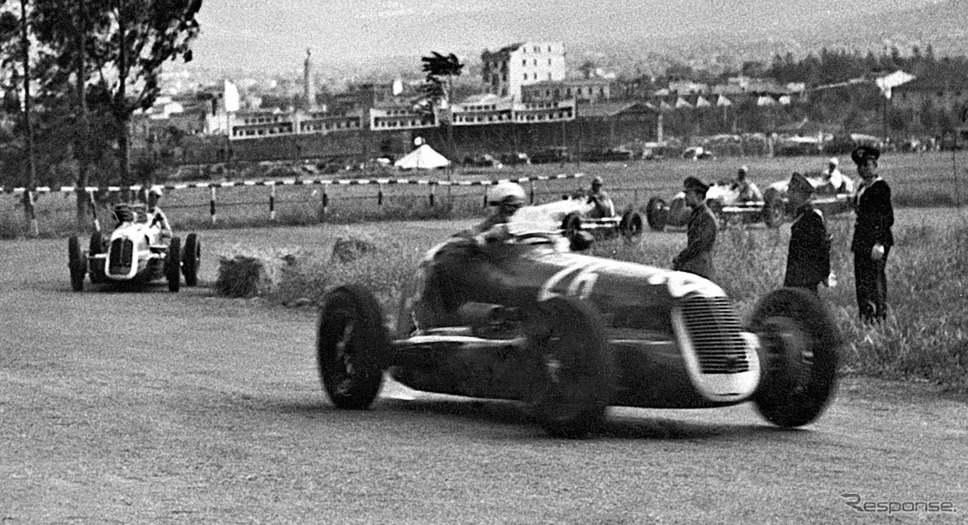1940年のタルガ・フローリオを制したマセラティ Tipo 4CL《photo by Maserati》