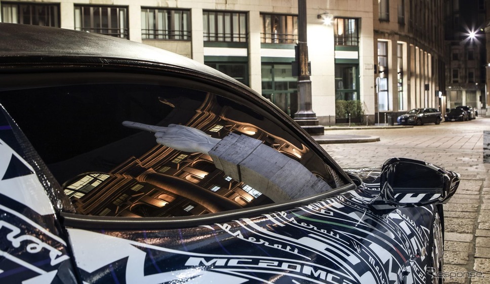 マセラティ MC20 の開発プロトタイプ《photo by Maserati》