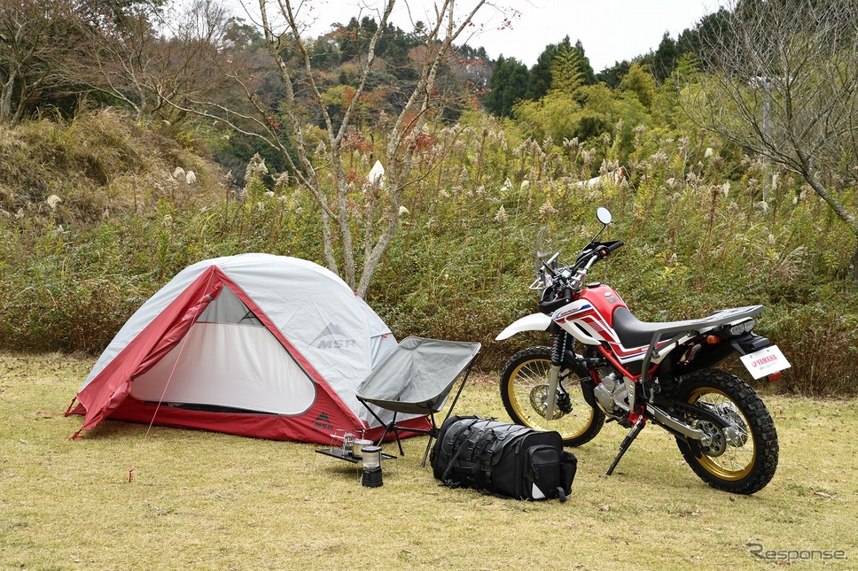 ヤマハ バイクレンタル、キャンプツーリングセットのイメージ《撮影 雪岡直樹》