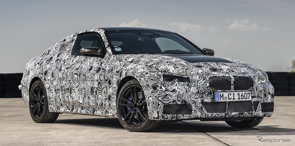 BMW 4シリーズ・クーペ 新型のプロトタイプ《photo by BMW》