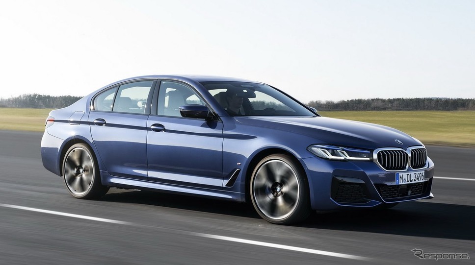BMW 5シリーズ・セダン 改良新型のPHV「530e」《photo by BMW》