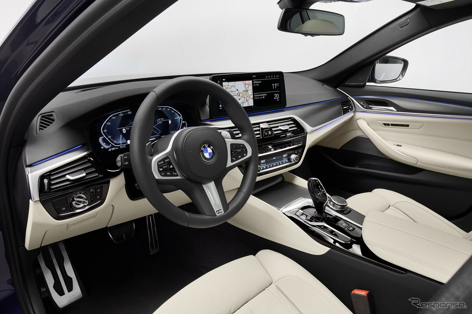 BMW 5シリーズ・セダン 改良新型のPHV「530e」《photo by BMW》