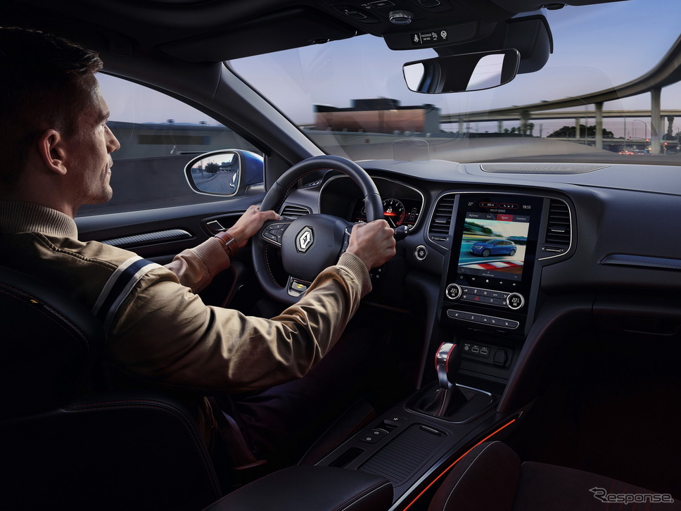 ルノー・メガーヌ 改良新型のR.S.ライン《photo by Renault》