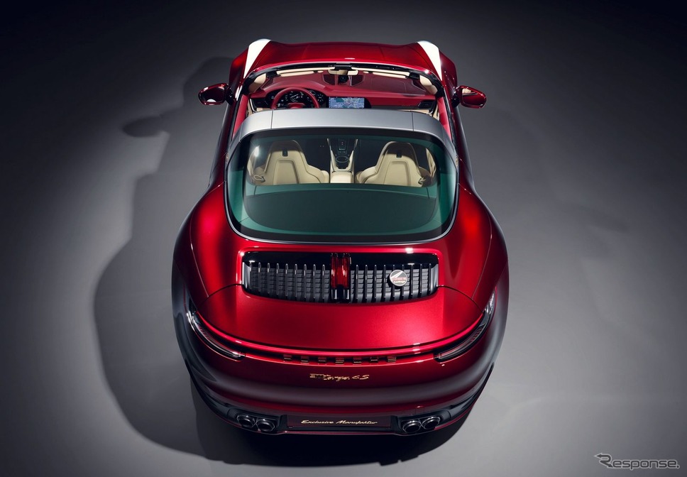 ポルシェ 911 タルガ 4S 新型の ヘリテージデザインエディション《photo by Porsche》