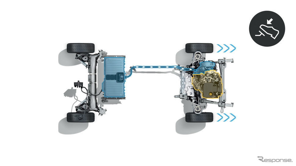 ルノー・メガーヌ 改良新型のPHV「E-TECH」《photo by Renault》