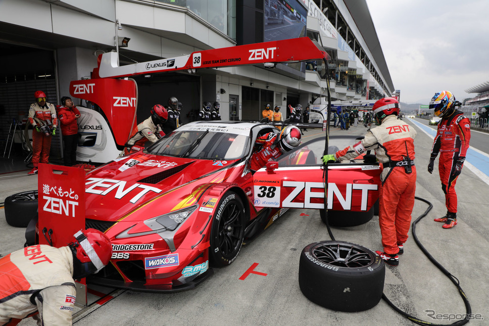 2019年SUPER GT富士テスト《写真提供 TOYOTA GAZOO Racing》