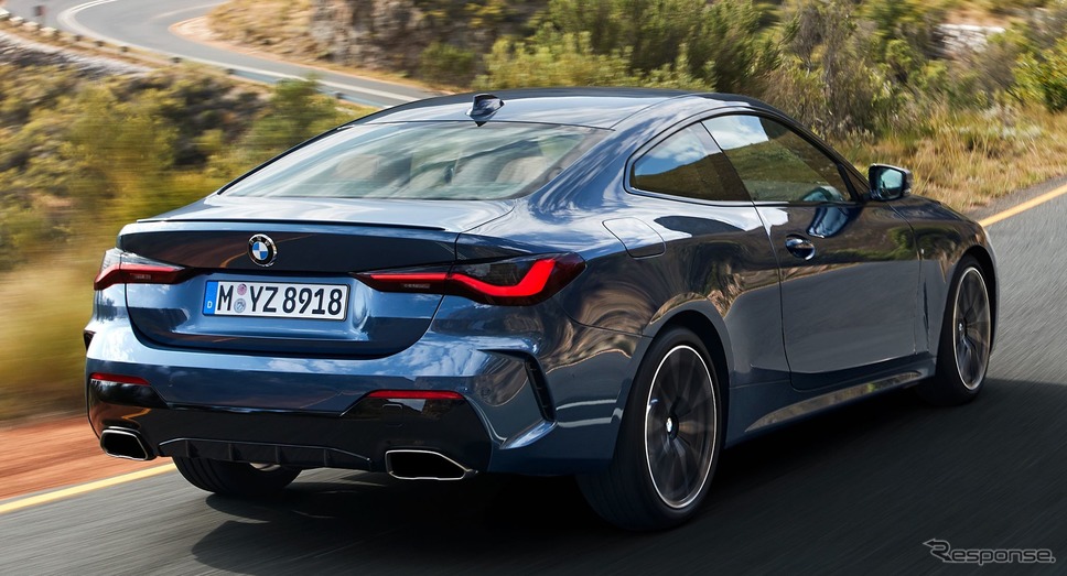 BMW 4シリーズ・クーペ 新型の M440i xDrive クーペ《photo by BMW》