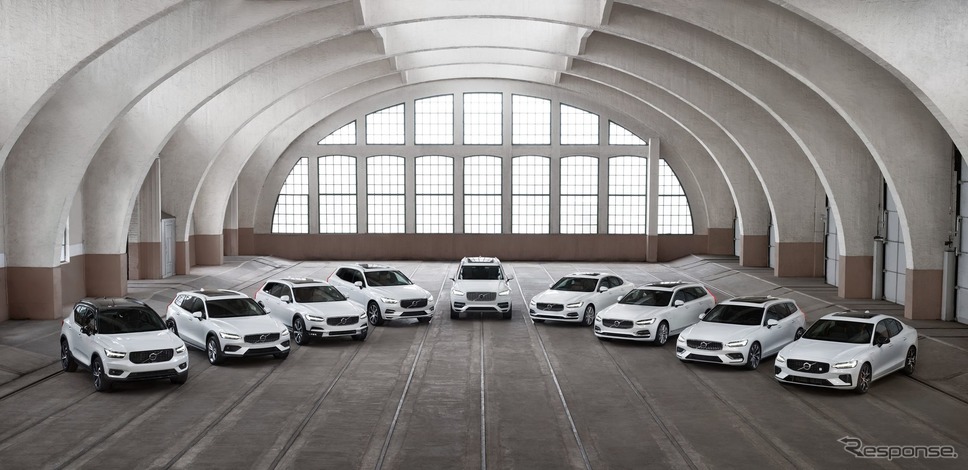 ボルボカーズのラインナップ《photo by Volvo Cars》