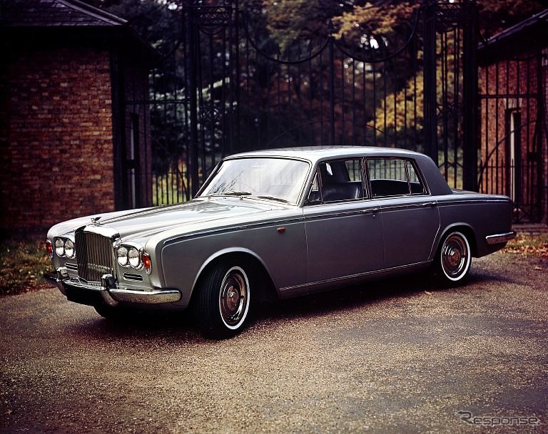 1965年に登場したベントレーT1。中期から排気量が6.75リットルに拡大される。《photo by Bentley》