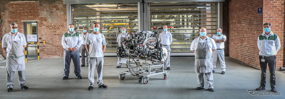 ベントレーが6 3/4（6.75）リットルV8エンジンの生産を終了。《photo by Bentley》