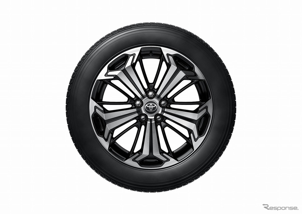 19インチタイヤ&ホイール《画像:トヨタ自動車》