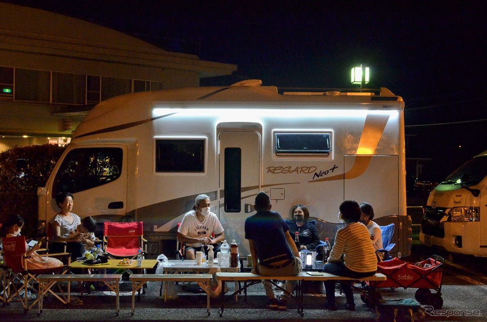 かんぽの宿に車中泊可能な施設「くるまパーク」開業《画像:日本カーツーリズム推進協会》