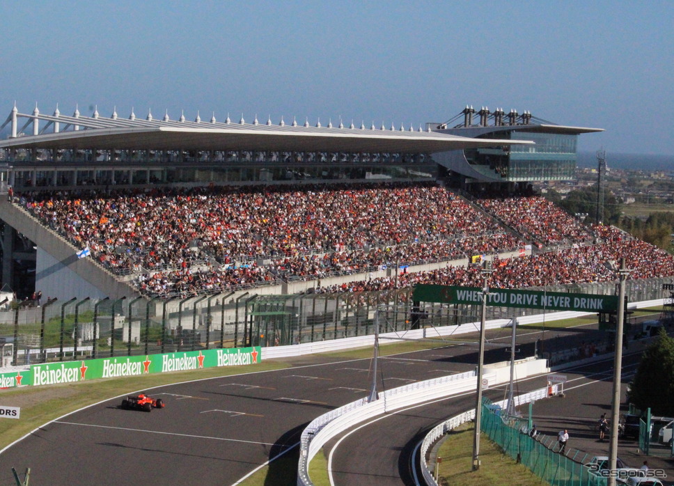 2019年のF1日本GP（鈴鹿サーキット）。《写真提供 MOBILITYLAND》