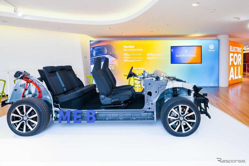 フォルクスワーゲングループの新世代EV向けプラットフォーム「MEB」《photo by VW》