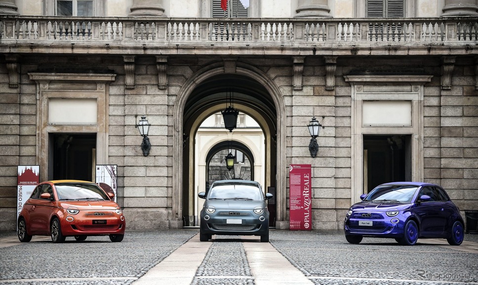 新型フィアット 500 の3台のワンオフモデル《photo by Fiat》