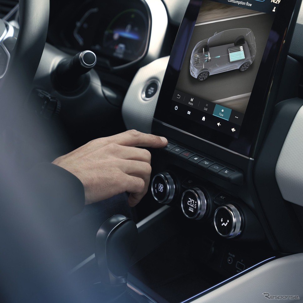 ルノー・クリオ (ルーテシアに相当)新型の「E-TECH」搭載車《photo by Renault》