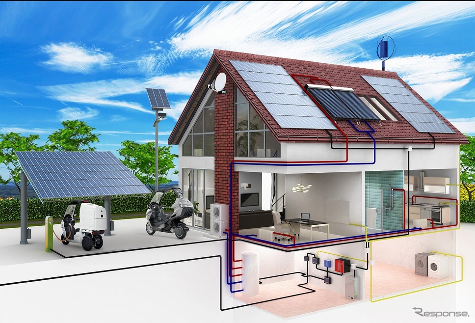 エネルギーの効率的活用を追求することで、新しい生活様式やビジネス環境の構築をサポート《画像：アイディア》
